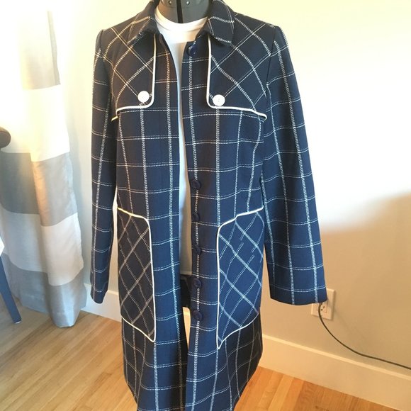 NWOT Original Penguin Plaid Coat - Picture 2 of 15